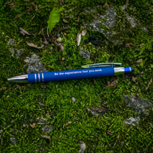 Be the experience that you seek - Blue