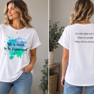 Life is meant to be experienced Tee | Relaxed Fit